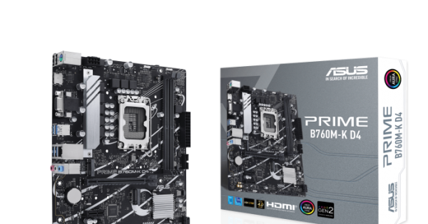 ASUS PRIME B760M-K D4 - 90MB1DS0-M1EAY0